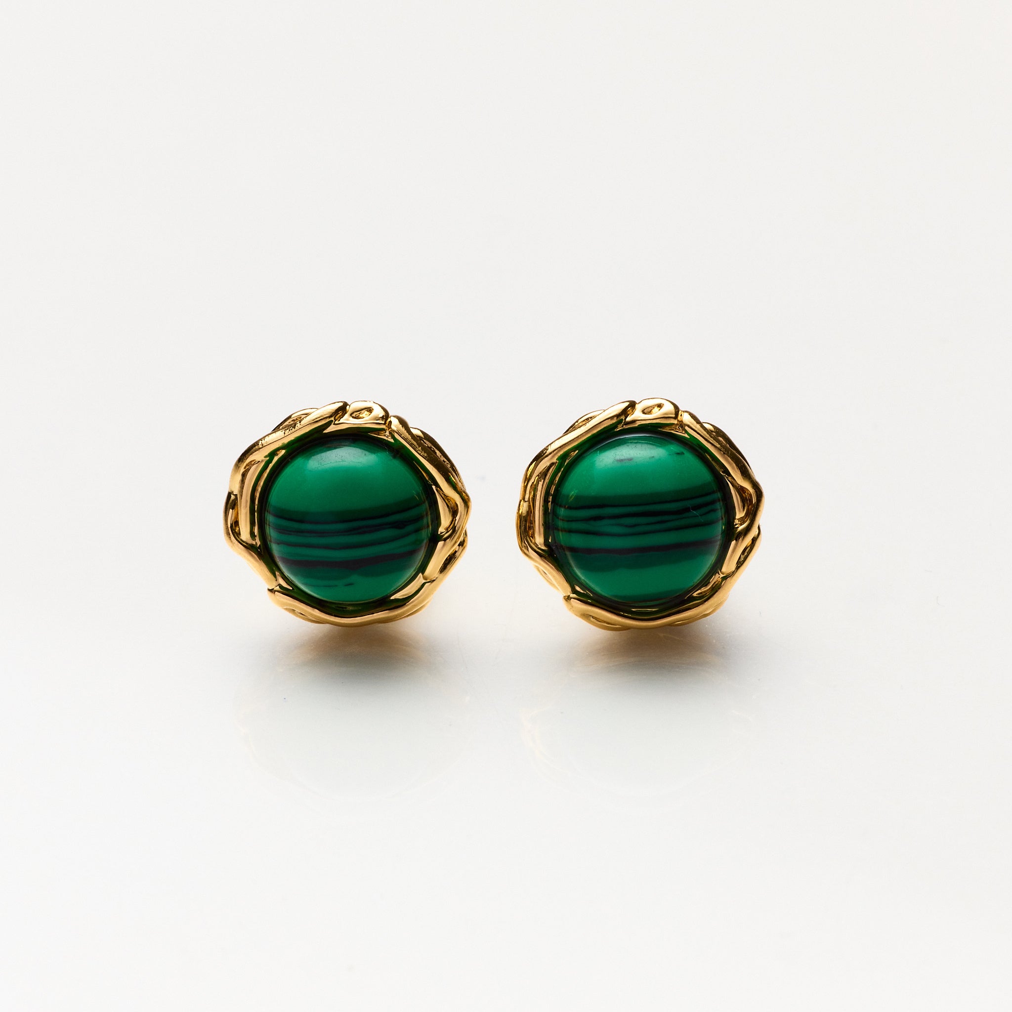 Lara & Ela | Strength And Love Gold Earrings - Lara & Ela