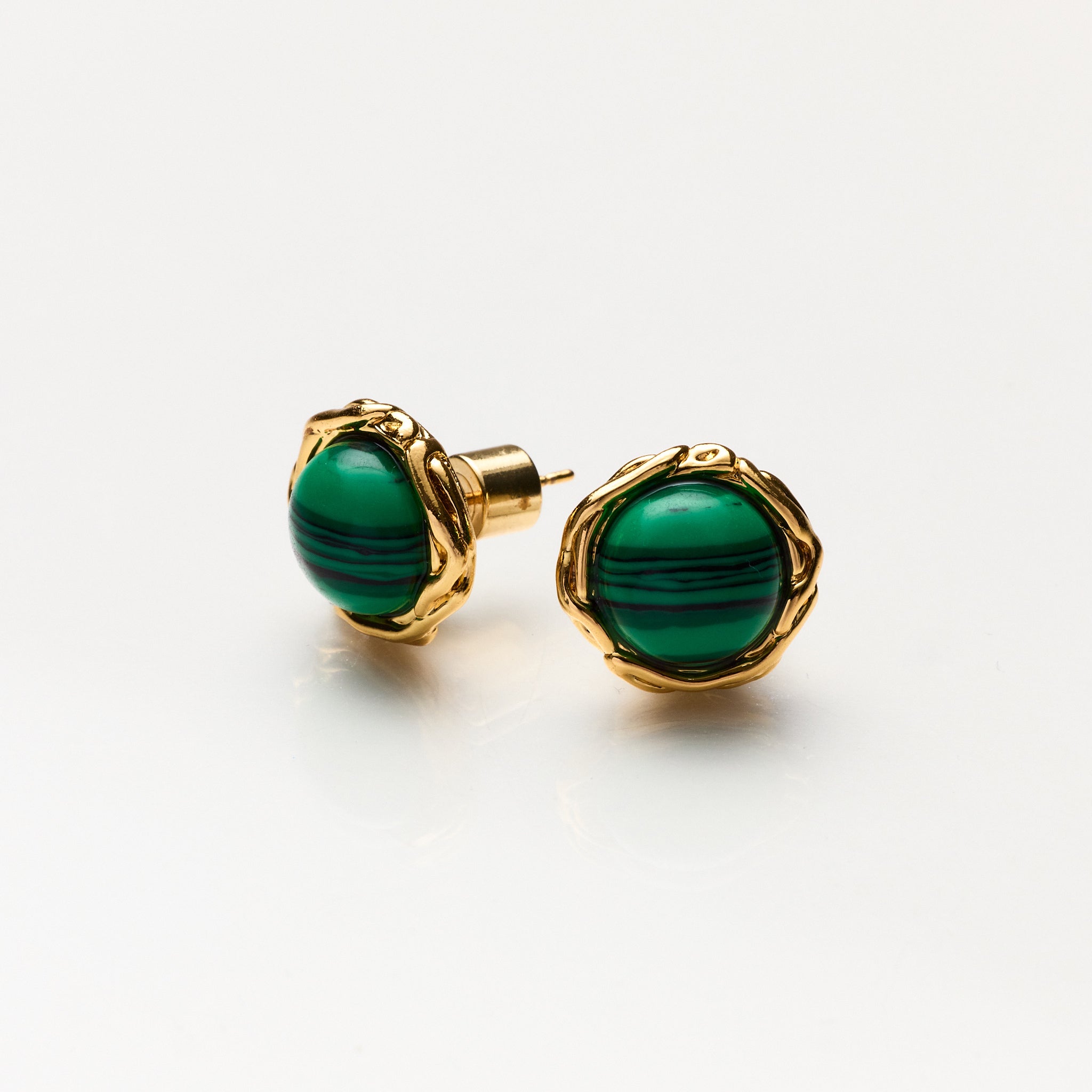 Lara & Ela | Strength And Love Gold Earrings - Lara & Ela