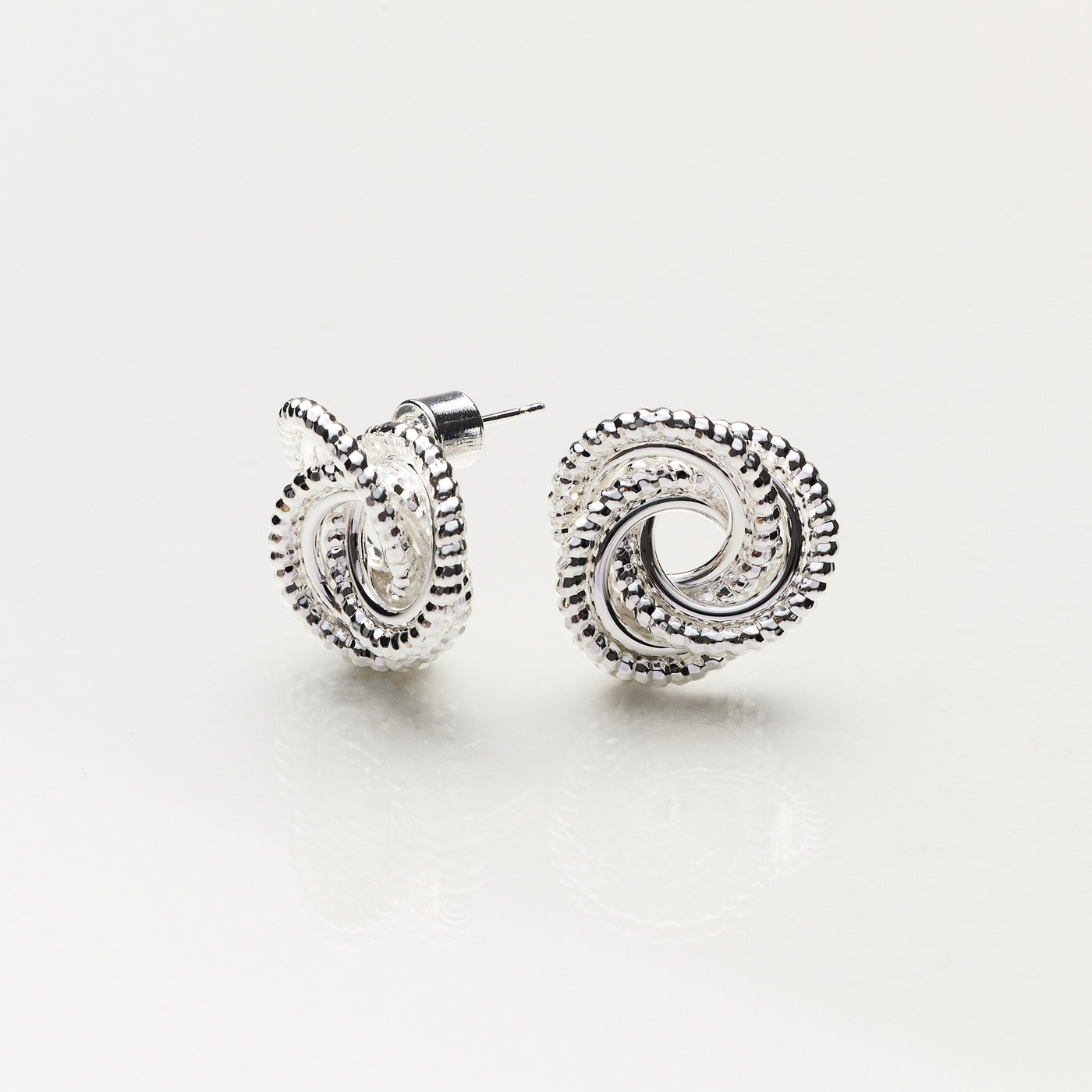 Lara & Ela | Supernova Silver Earrings - Lara & Ela