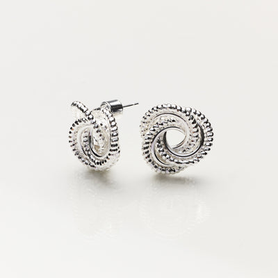 Lara & Ela | Supernova Silver Earrings - Lara & Ela
