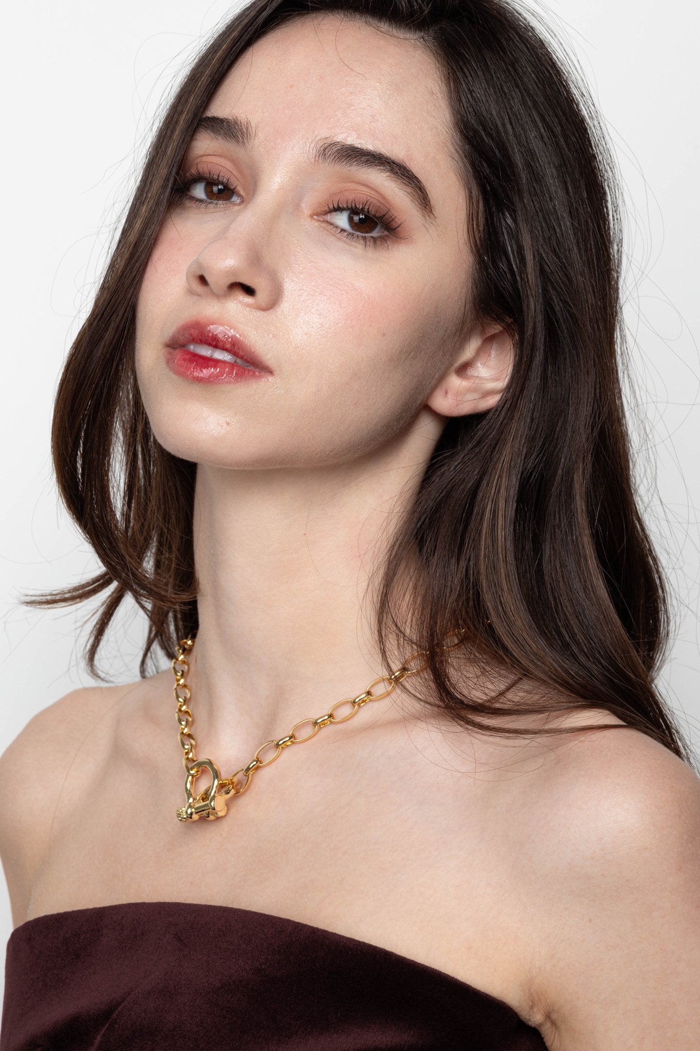 Lara & Ela | Sylvia Gold Necklace - Lara & Ela
