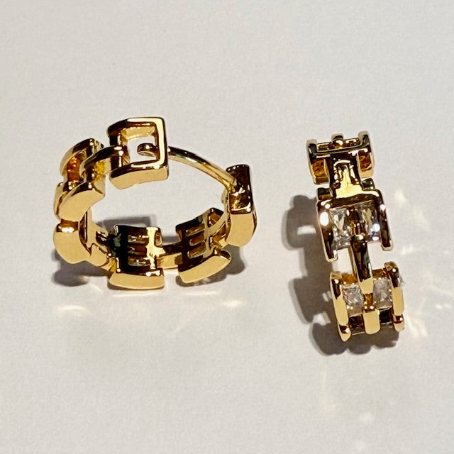 Lara & Ela I Tara Gold Earrings