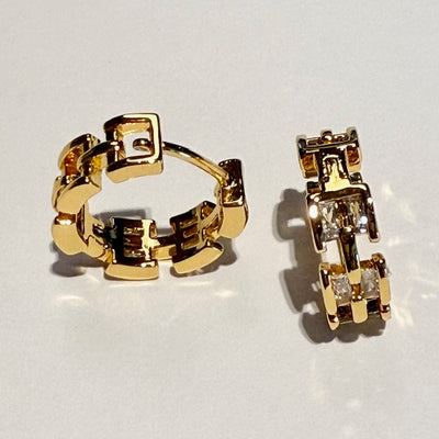 Lara & Ela I Tara Gold Earrings