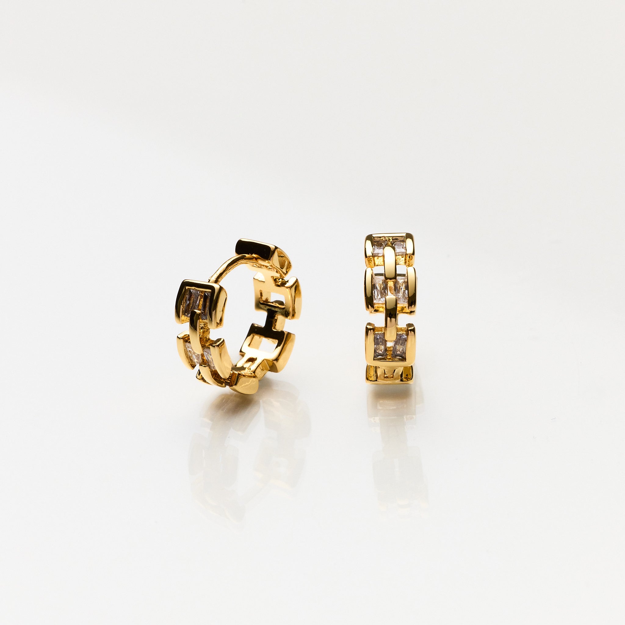 Lara & Ela I Tara Gold Earrings - Lara & Ela