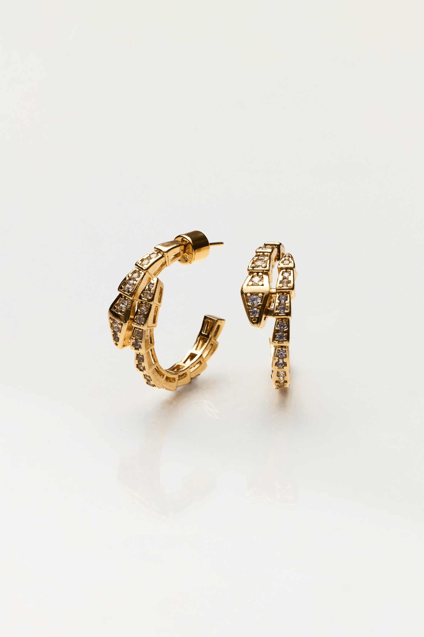 Lara & Ela | The Forbidden Fruit Gold Earrings - Lara & Ela
