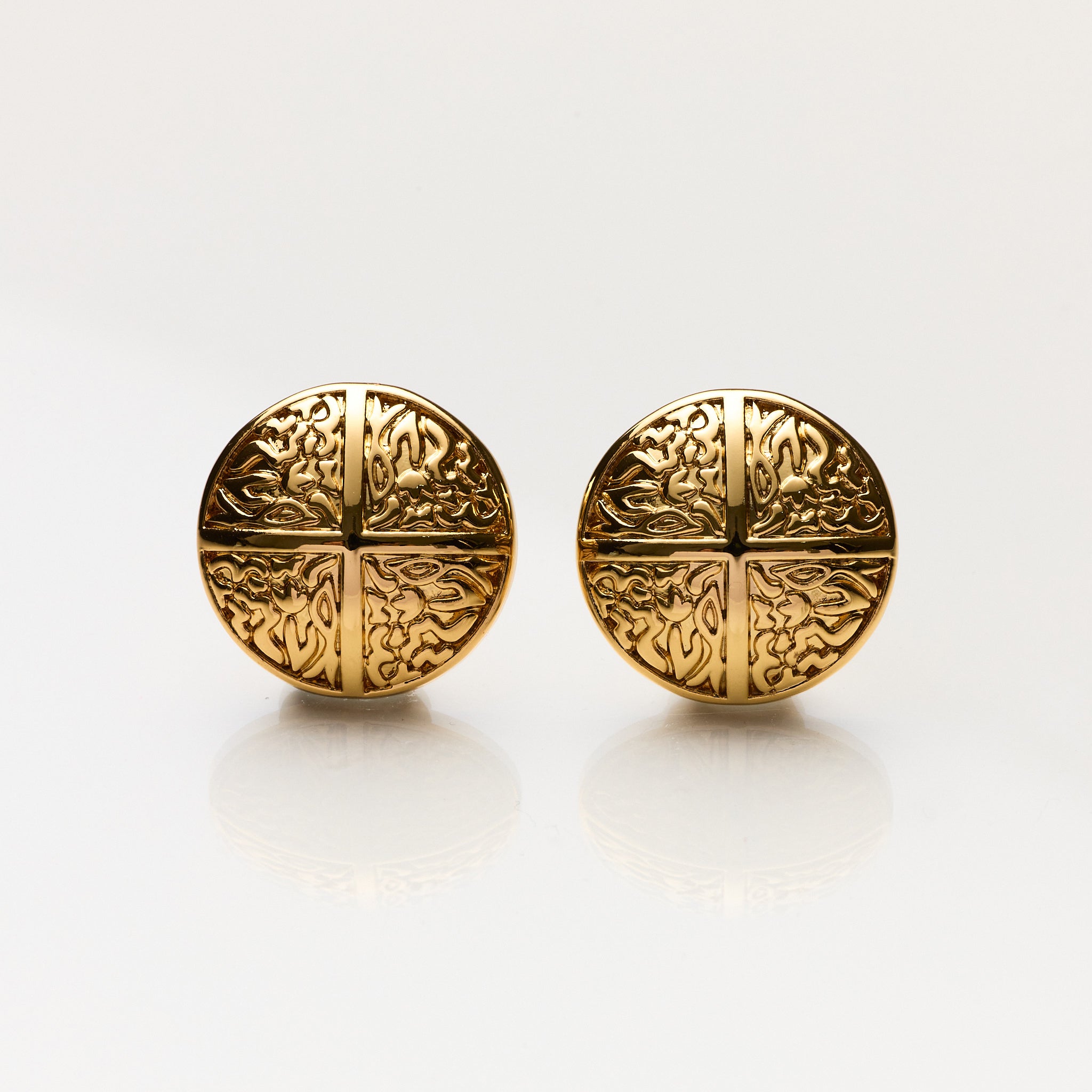 Lara & Ela | The Name of The Rose Gold Earrings - Lara & Ela