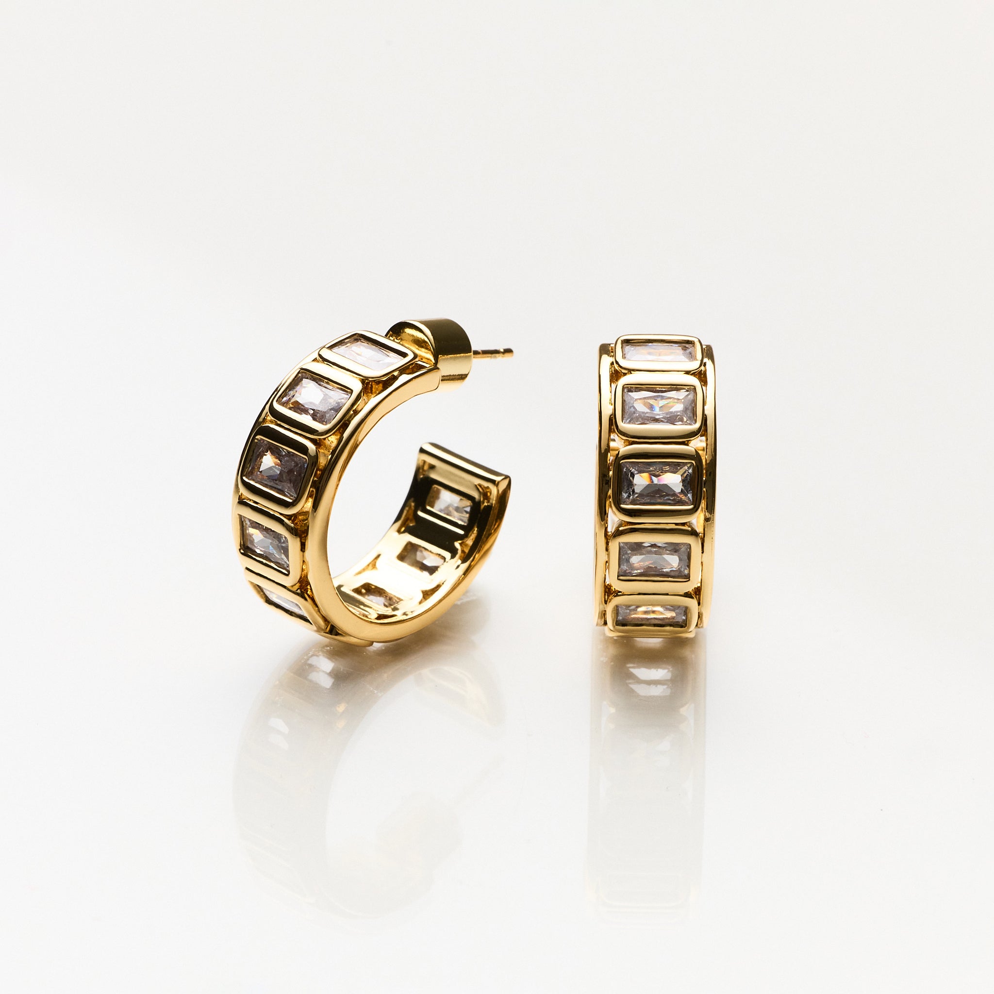 Lara & Ela | The Seven Year Itch Gold Earrings - Lara & Ela