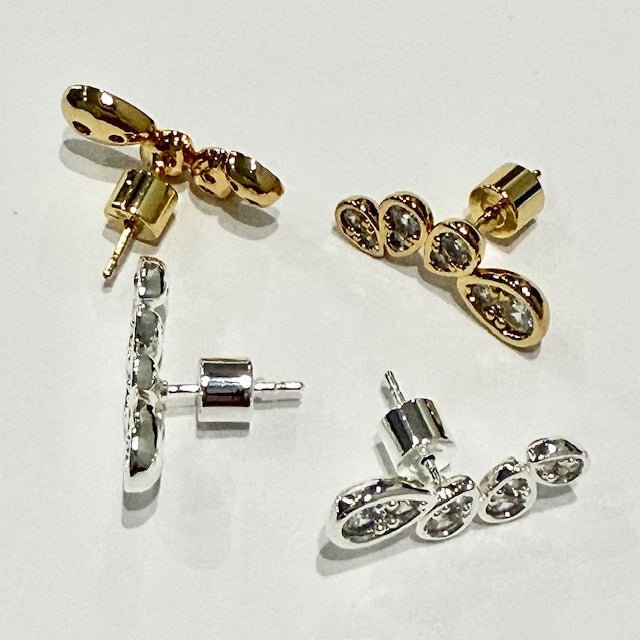 Lara & Ela | The One That Got Away Silver Earrings - Lara & Ela