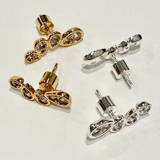 Lara & Ela | The One That Got Away Silver Earrings - Lara & Ela