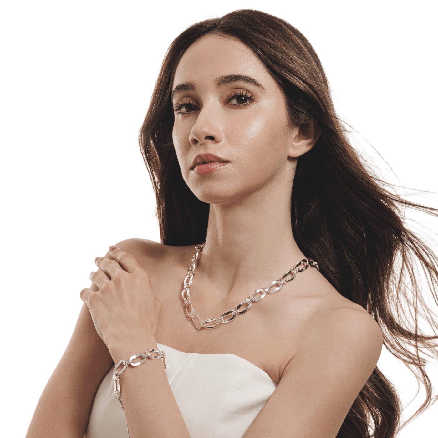 Lara & Ela | Tokyo Silver Necklace - Lara & Ela