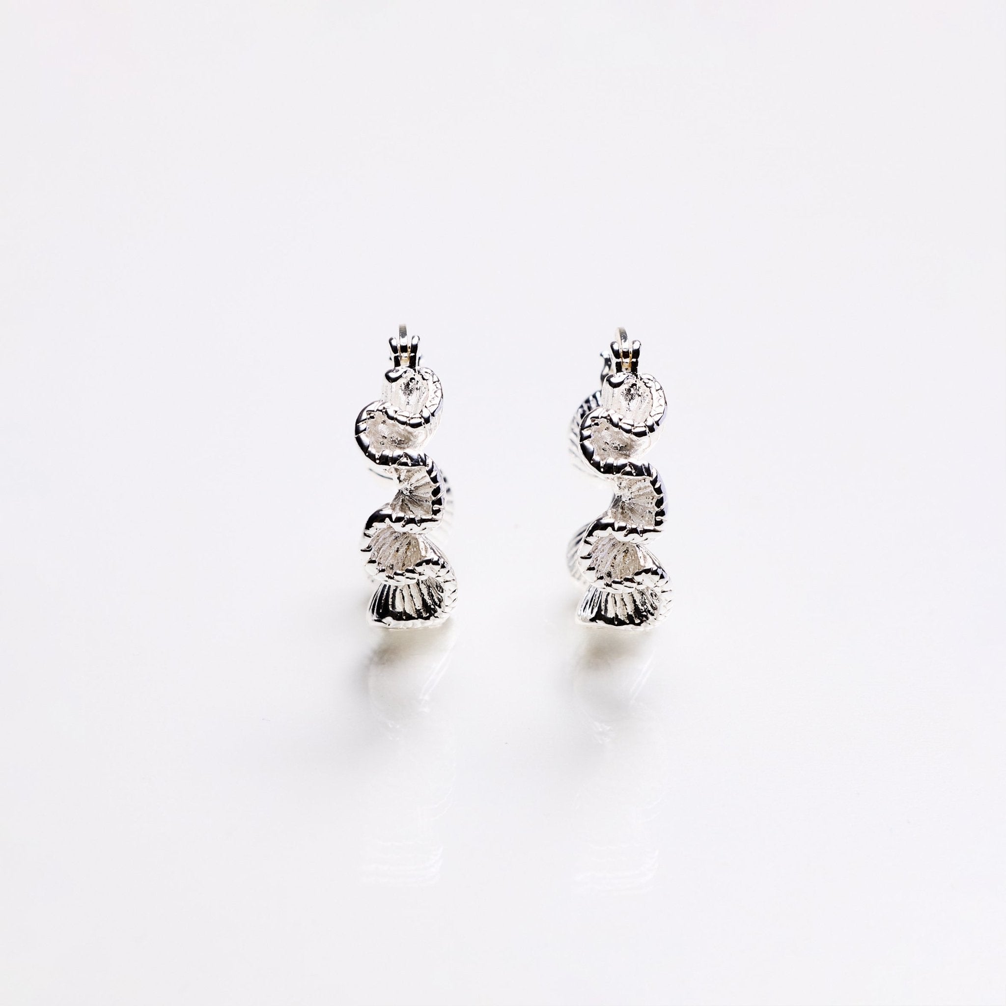 Lara & Ela | Vahbiz Silver Earrings - Lara & Ela