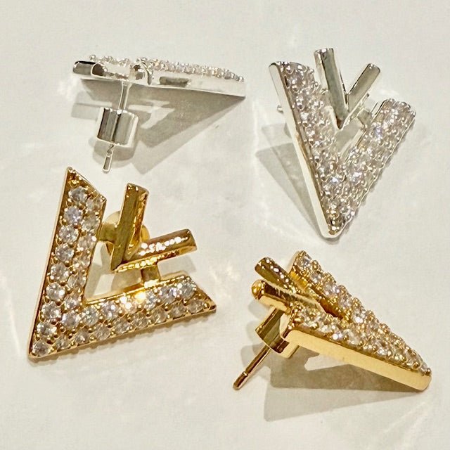 Lara & Ela | Voulez Vous Silver Earrings - Lara & Ela