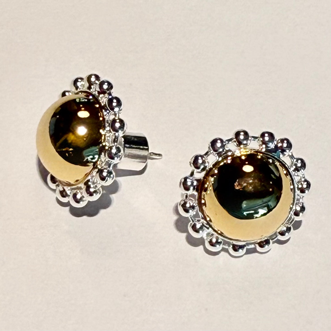 Lara & Ela I Walking On Sunshine Gold Earrings
