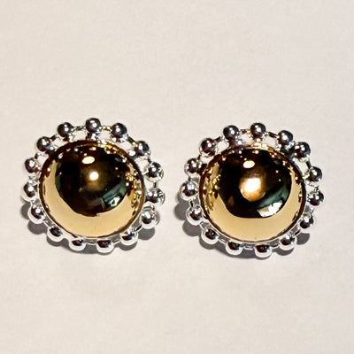 Lara & Ela I Walking On Sunshine Gold Earrings