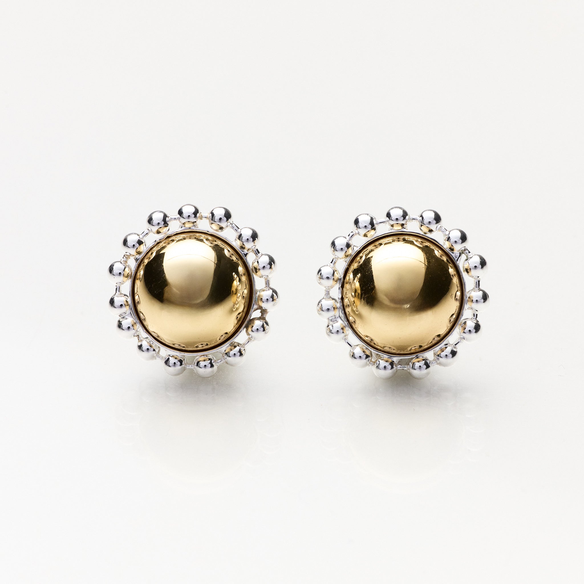 Lara & Ela I Walking On Sunshine Gold Earrings - Lara & Ela