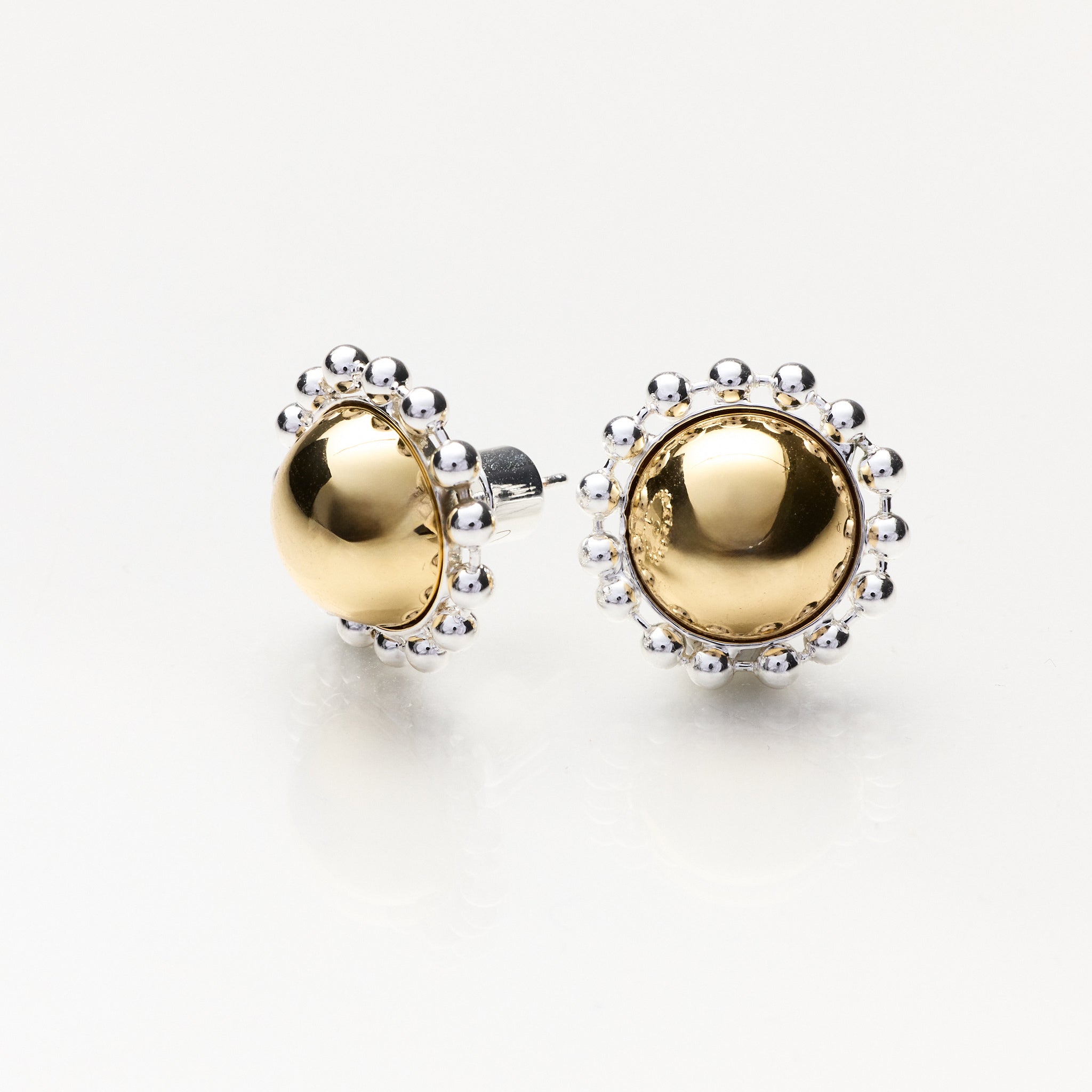 Lara & Ela I Walking On Sunshine Gold Earrings - Lara & Ela