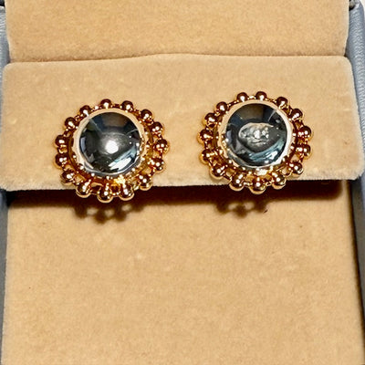 Lara & Ela I Walking On Sunshine Silver Earrings