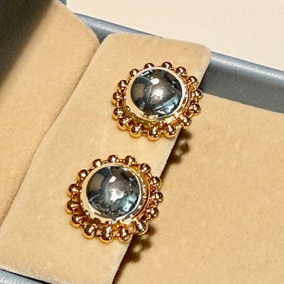Lara & Ela I Walking On Sunshine Silver Earrings