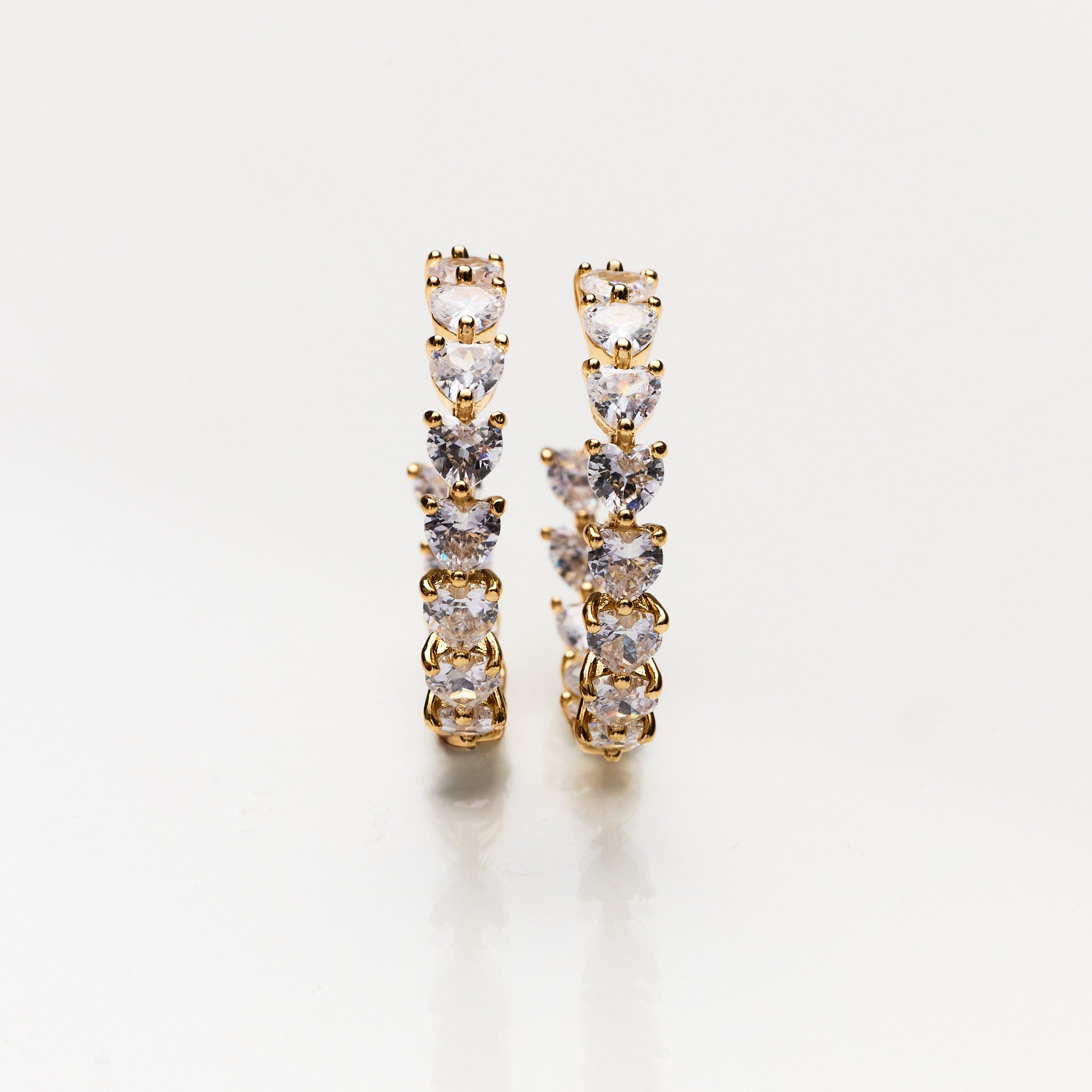 Lara & Ela | Wild Hearts Gold Earrings - Lara & Ela