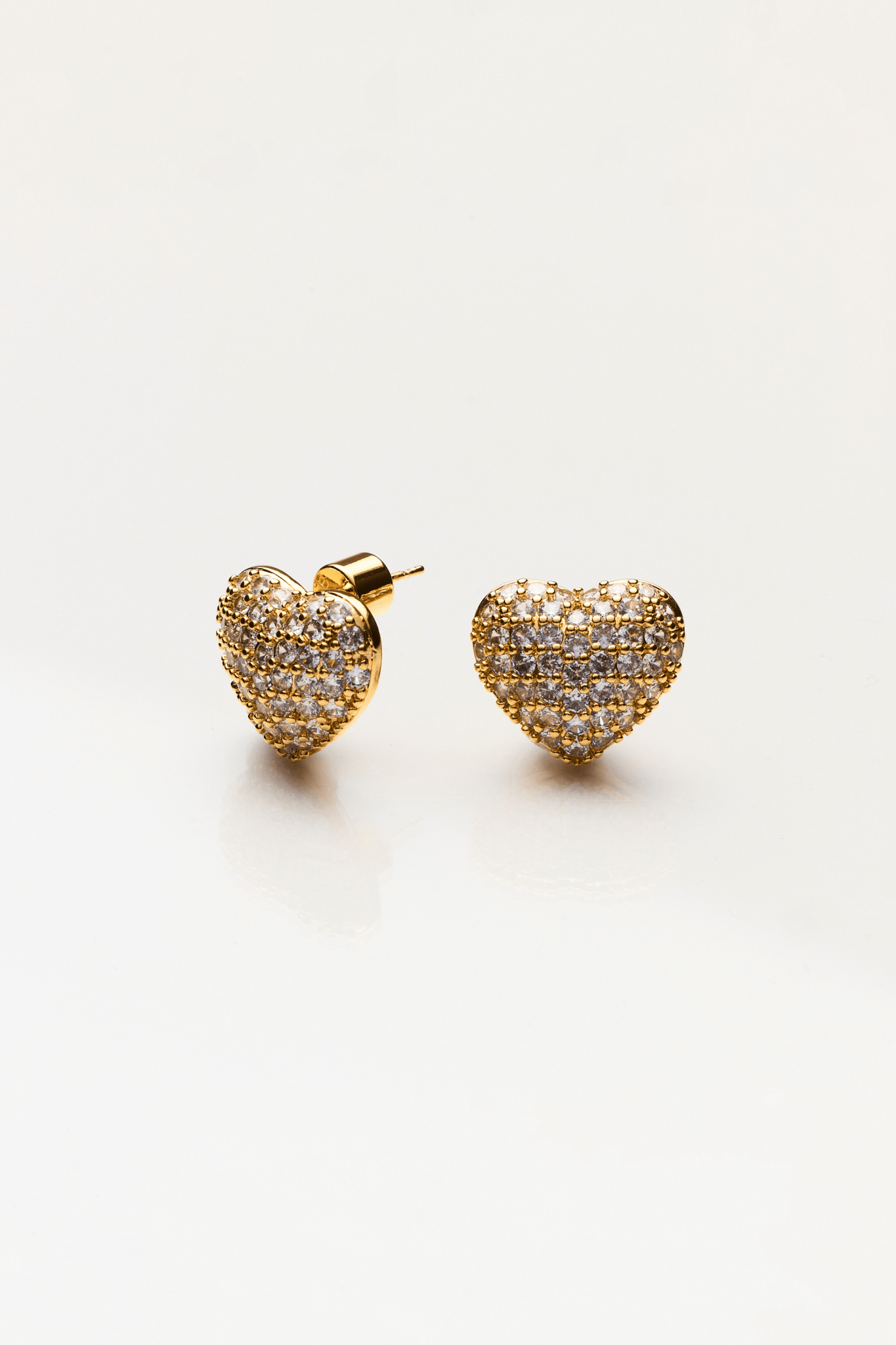 Lara & Ela | Winter Holiday Gold Earrings - Lara & Ela