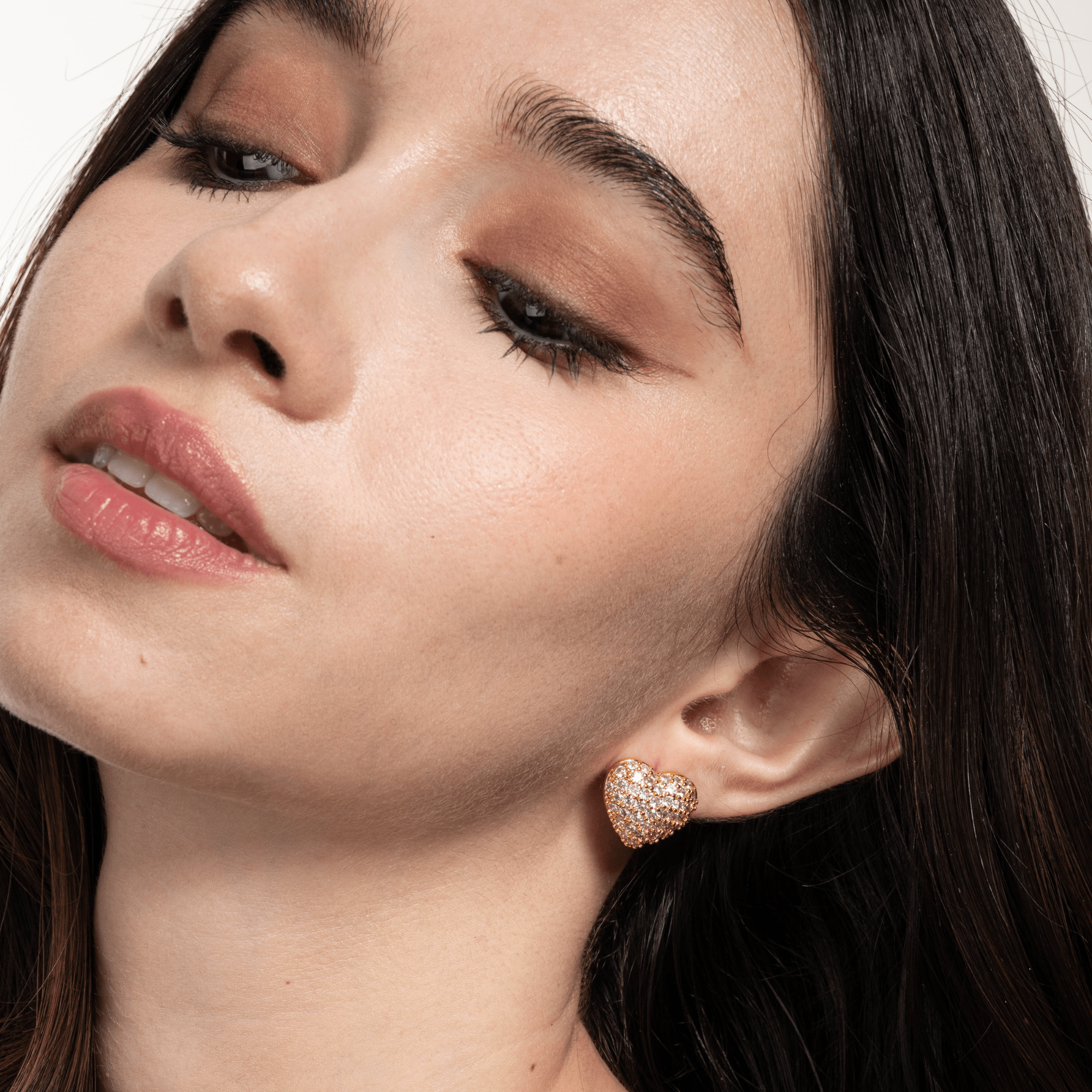 Lara & Ela | Winter Holiday Gold Earrings - Lara & Ela