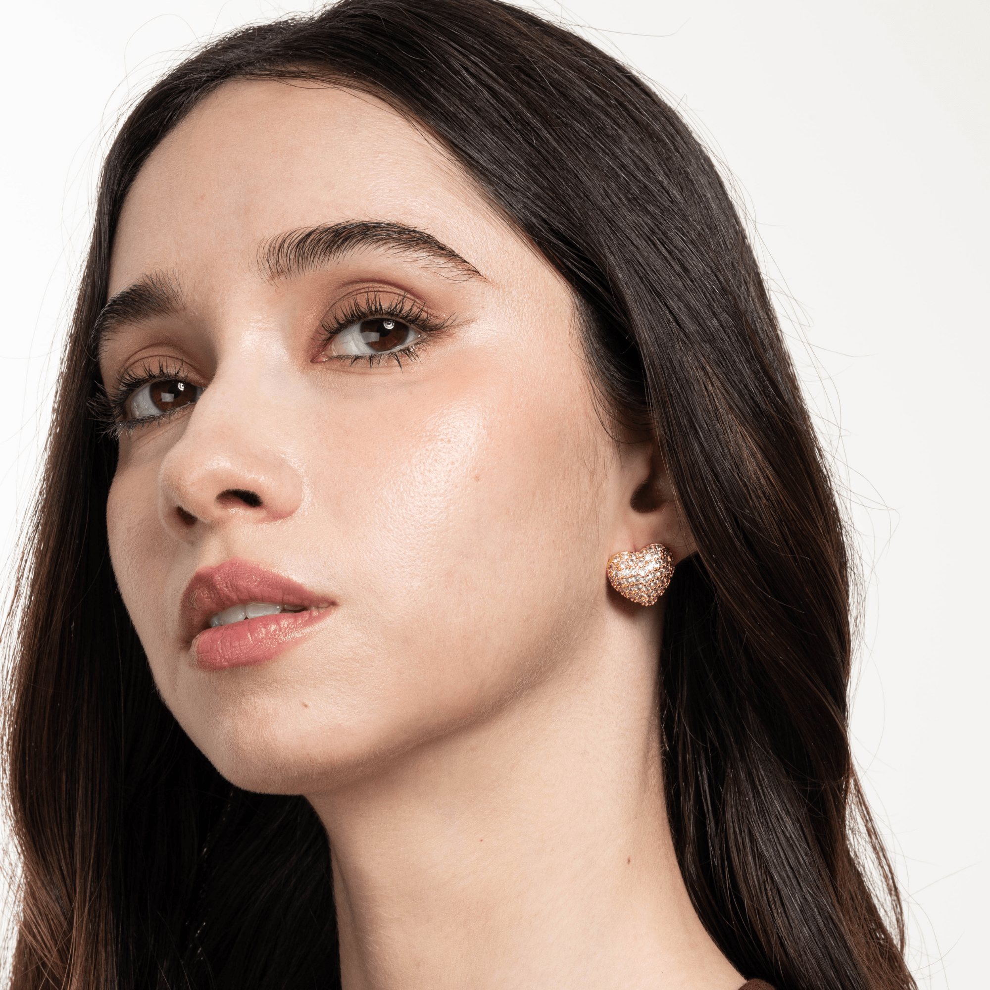 Lara & Ela | Winter Holiday Gold Earrings - Lara & Ela