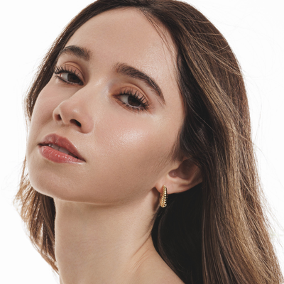 Lara & Ela | I'm Every Woman Gold Earrings
