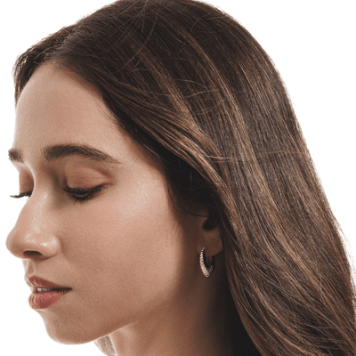Lara & Ela I I'm Every Woman Silver Earrings - Lara & Ela
