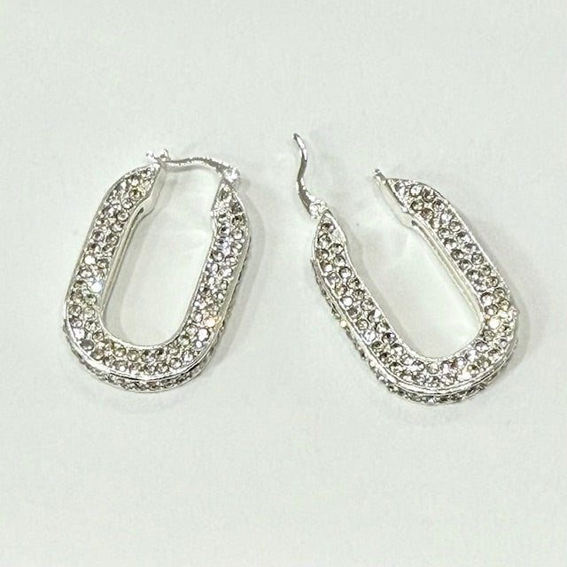 Lara & Ela | Wouldn't Change A Thing Silver Earrings - Lara & Ela