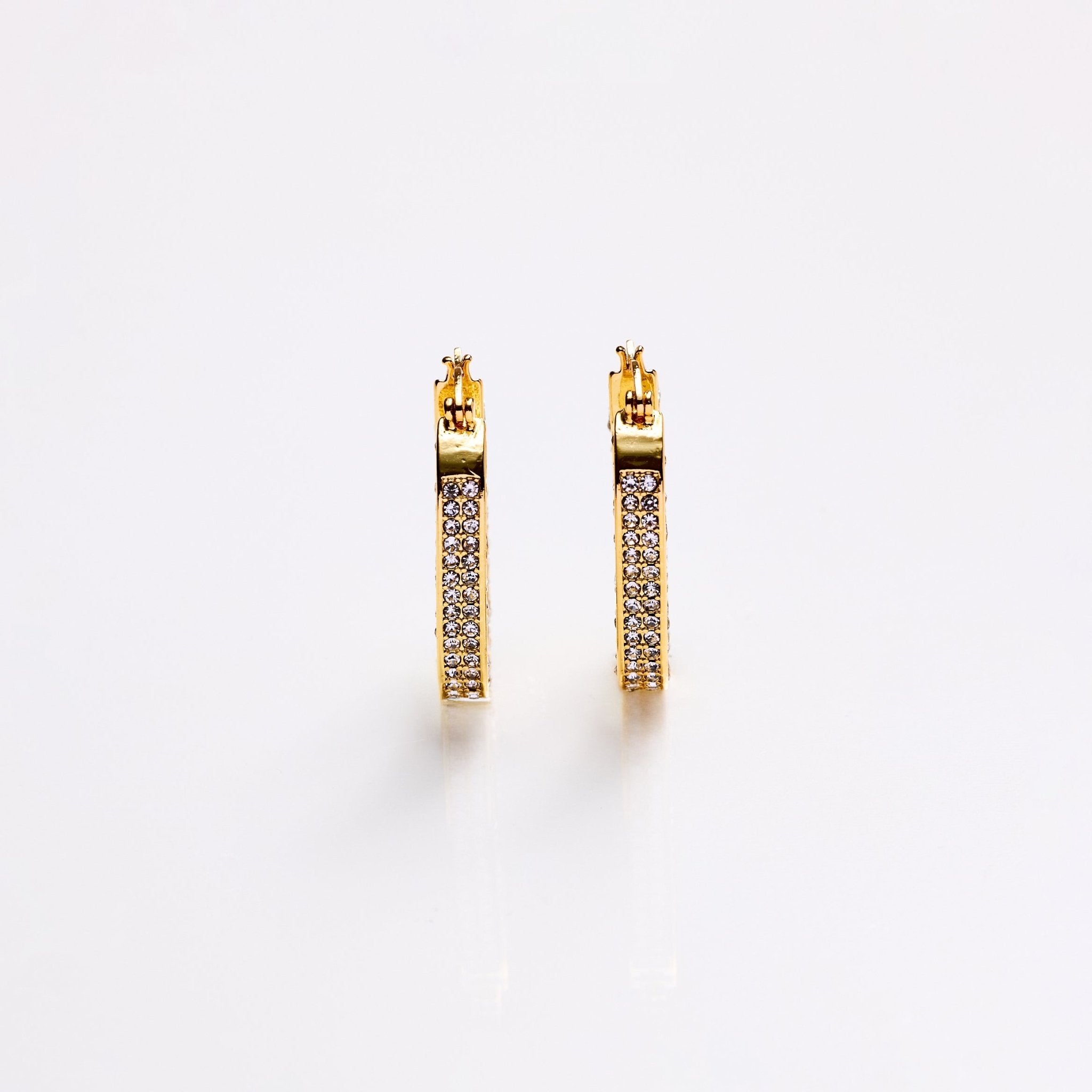 Lara & Ela | Wouldn't Change A Thing Gold Earrings - Lara & Ela
