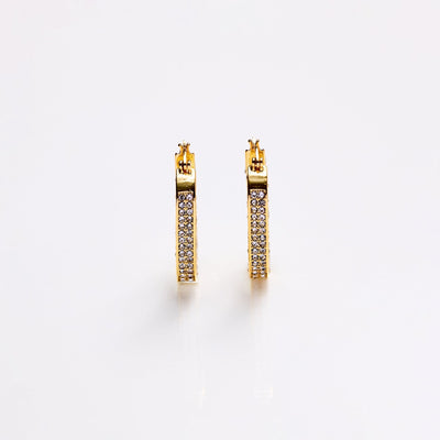 Lara & Ela | Wouldn't Change A Thing Gold Earrings - Lara & Ela