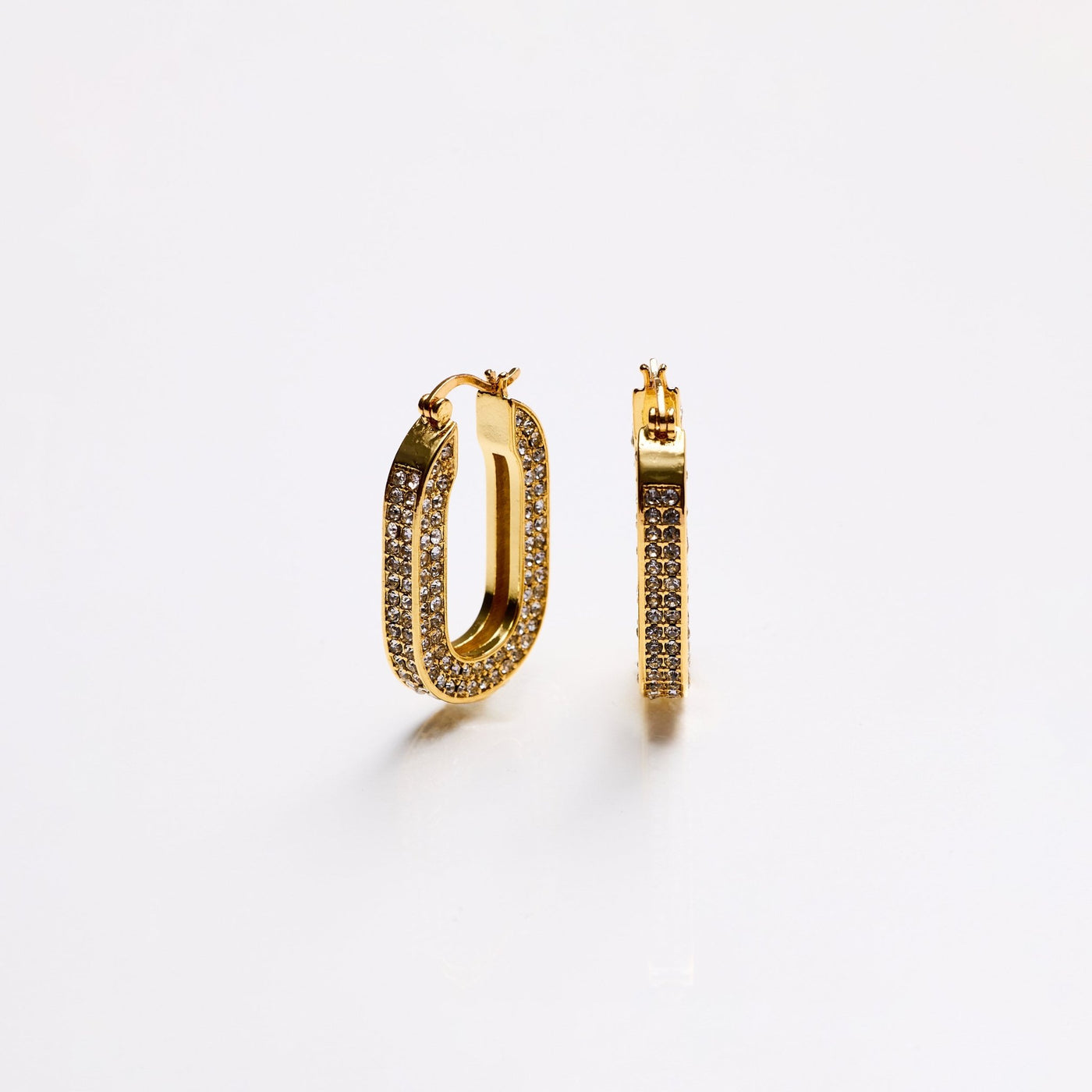 Lara & Ela | Wouldn't Change A Thing Gold Earrings - Lara & Ela