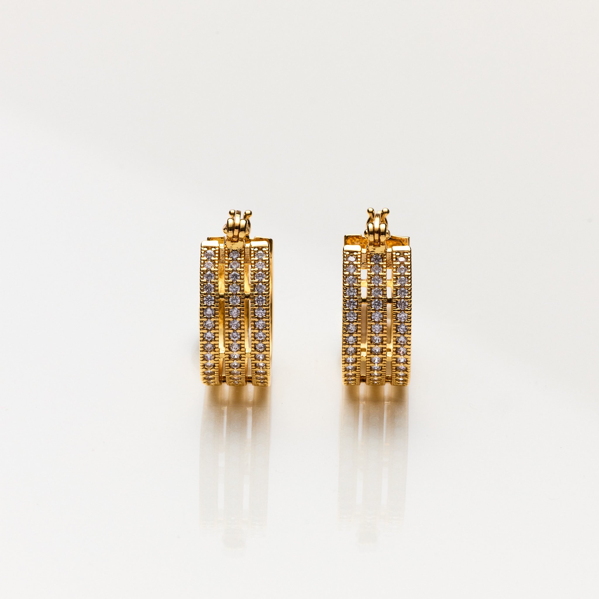Lara & Ela | You Can Do Magic Gold Earrings - Lara & Ela