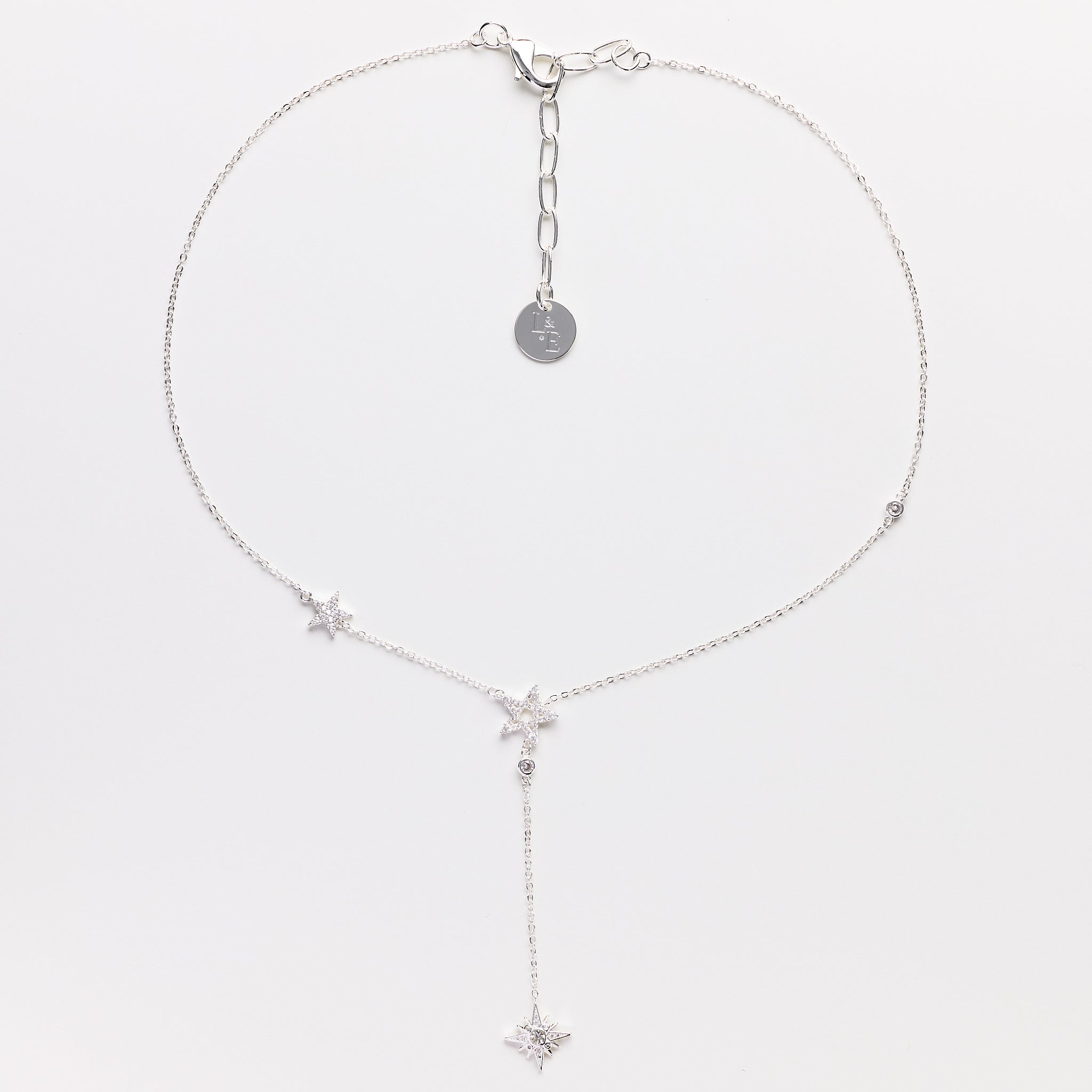 Lara & Ela | You Make My Dreams Come True Silver Necklace - Lara & Ela