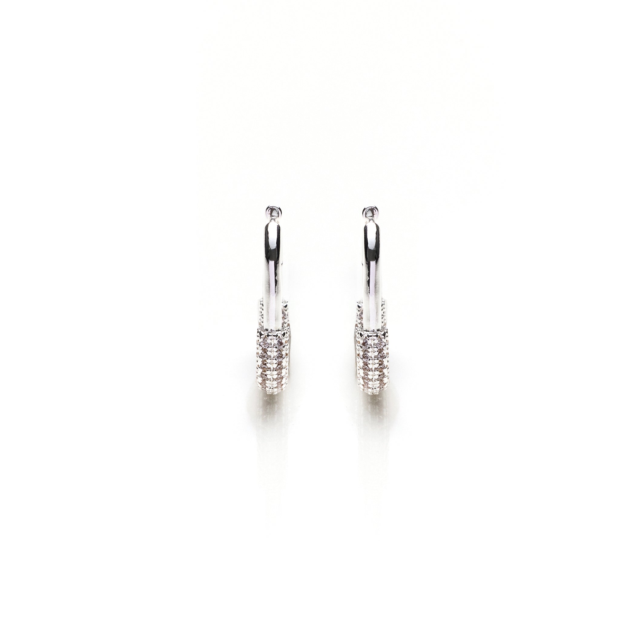 Lara & Ela | You Rock Silver Earrings - Lara & Ela