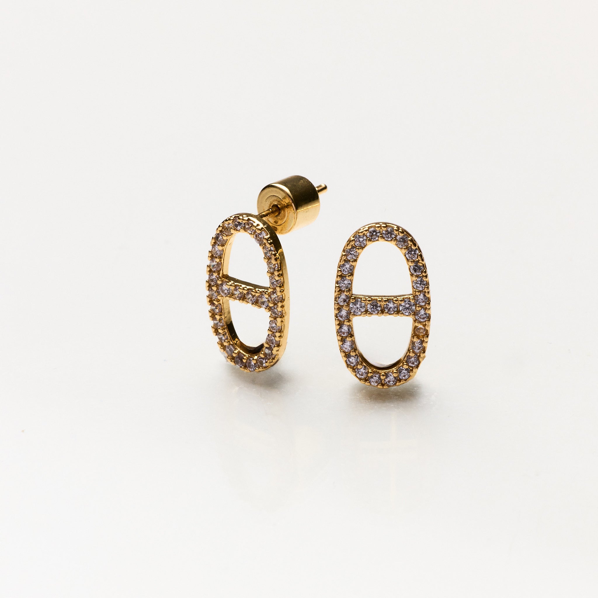 Lara & Ela | You're The Inspiration Gold Earrings - Lara & Ela