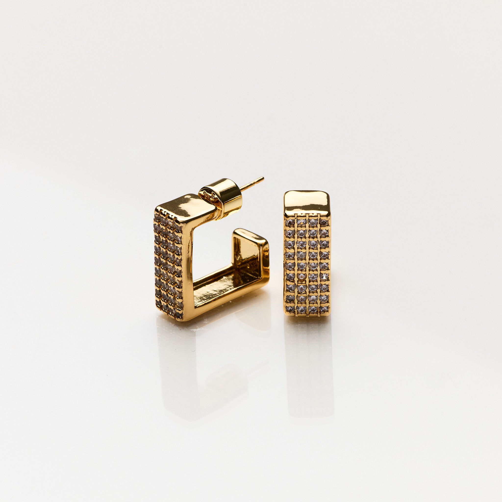 Lara & Ela I Zenith Gold Earrings - Lara & Ela
