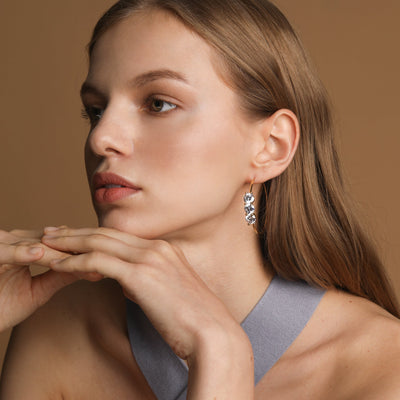 Natalie Crystal Clear | Earrings Lara & Ela 